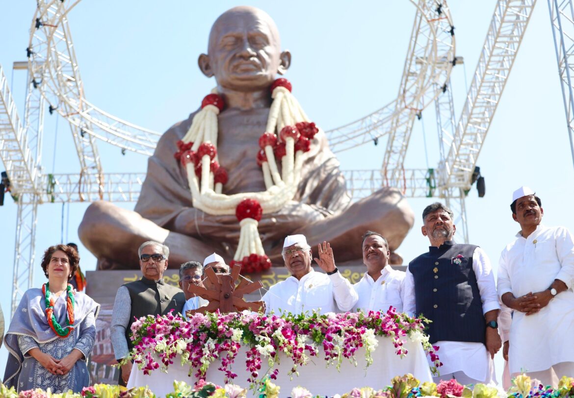 Gandhi statue inauguration