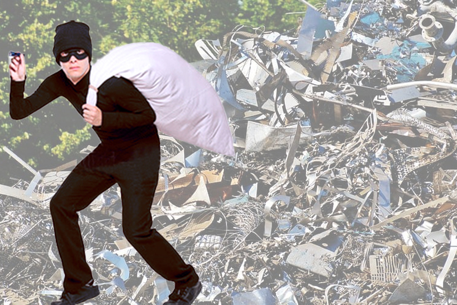 Scrap theft