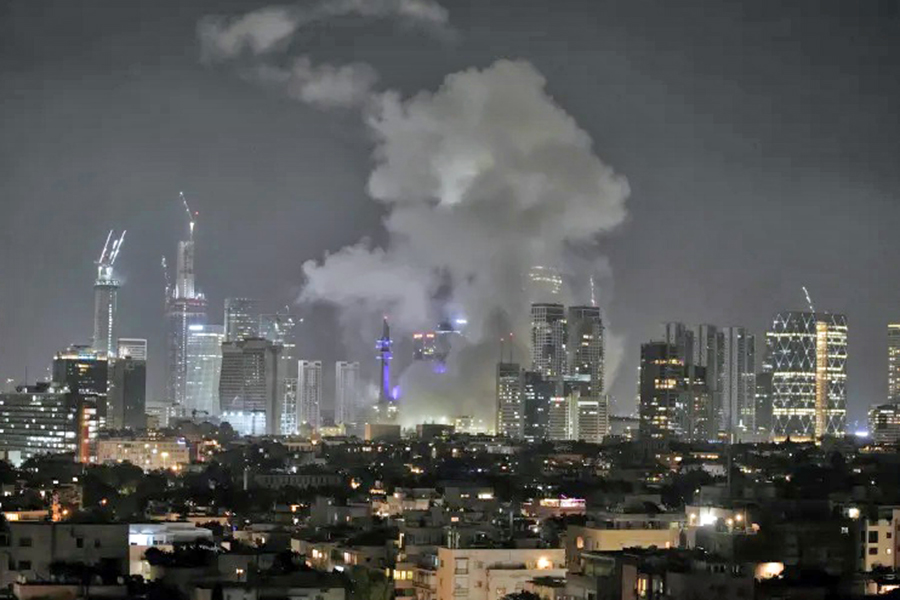 Iran missile strikes