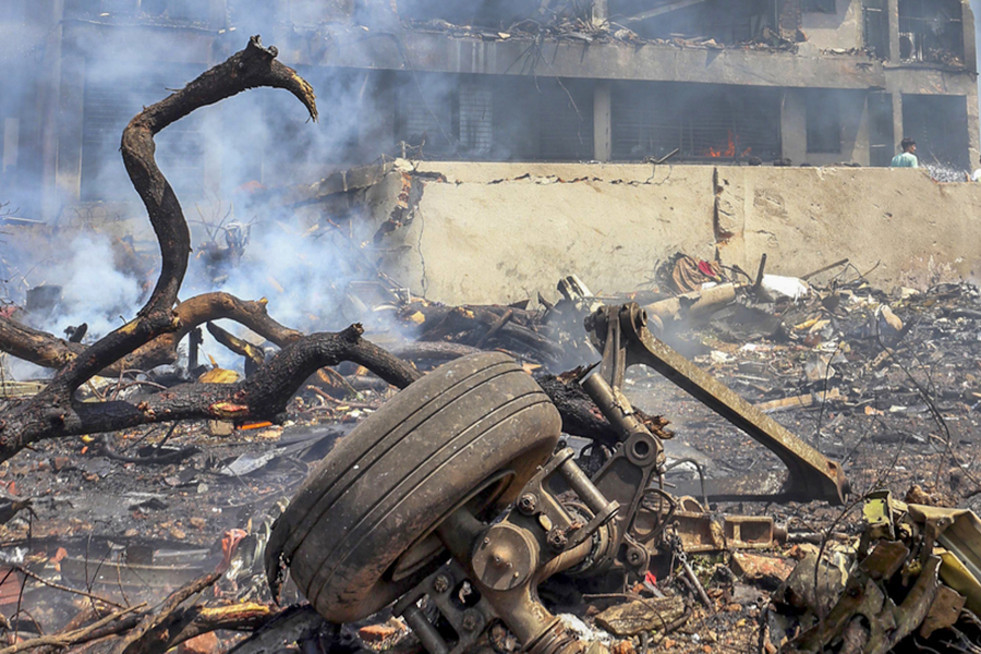 Plane crash in Ahmadabad