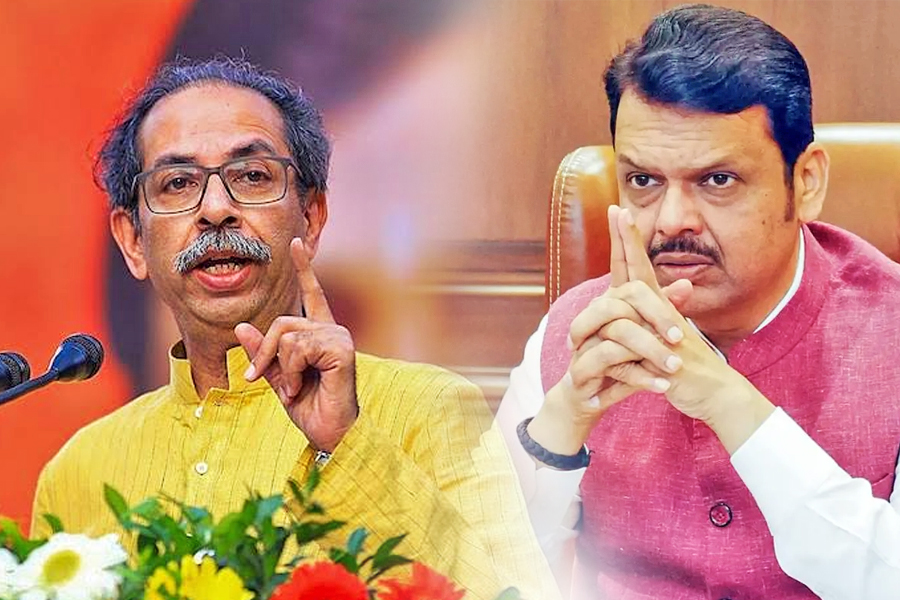 Uddhav take jab on CM