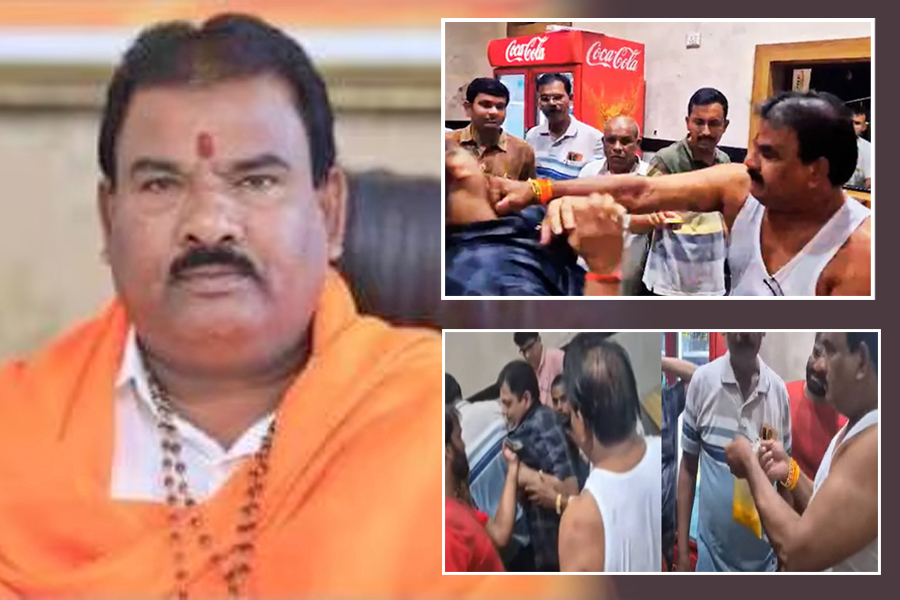 Canteen employee beaten