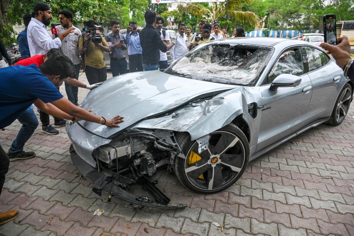 Porsche Car Accident
