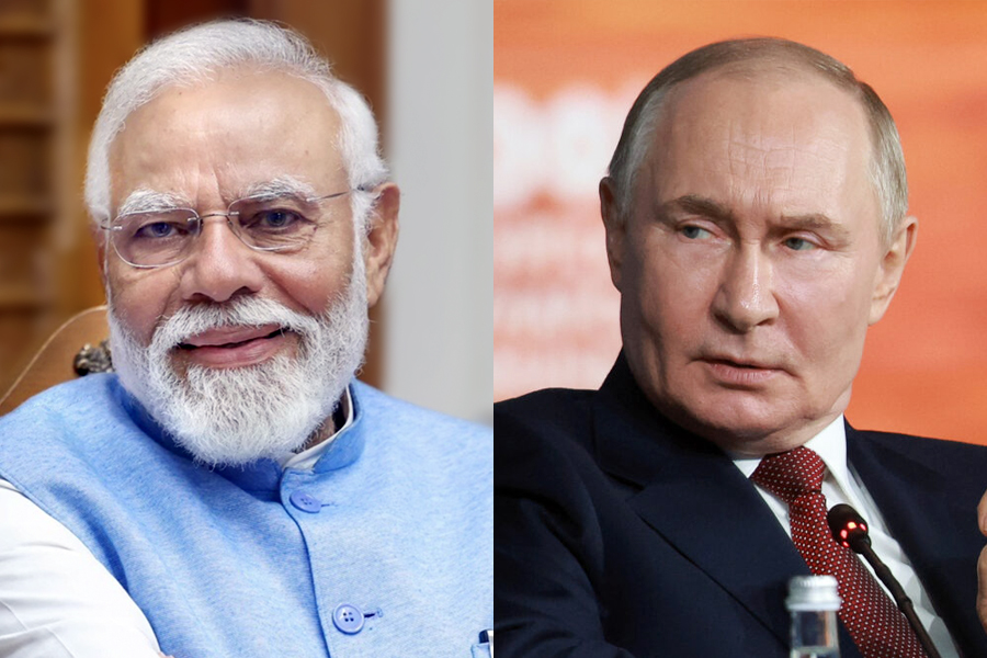 Modi calls Putin