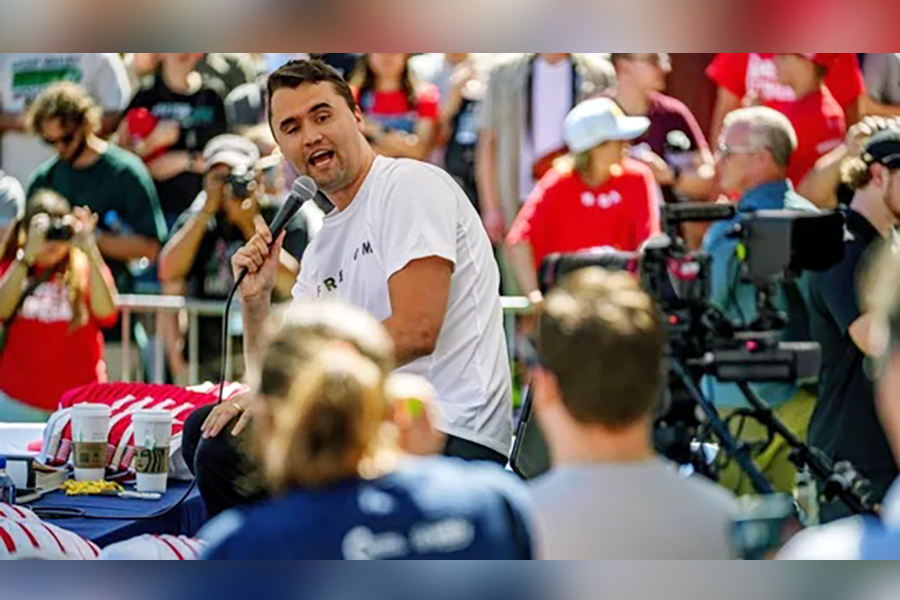 Charlie Kirk shot dead