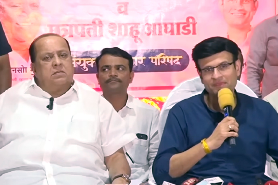 Ghatge Mushrif's claim of alliance for development