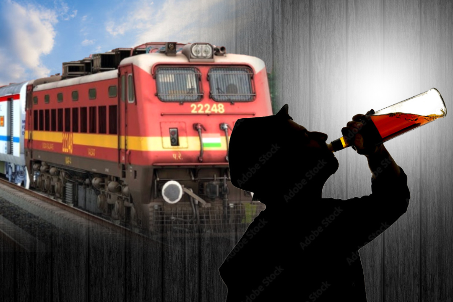 Is the train driver drunk