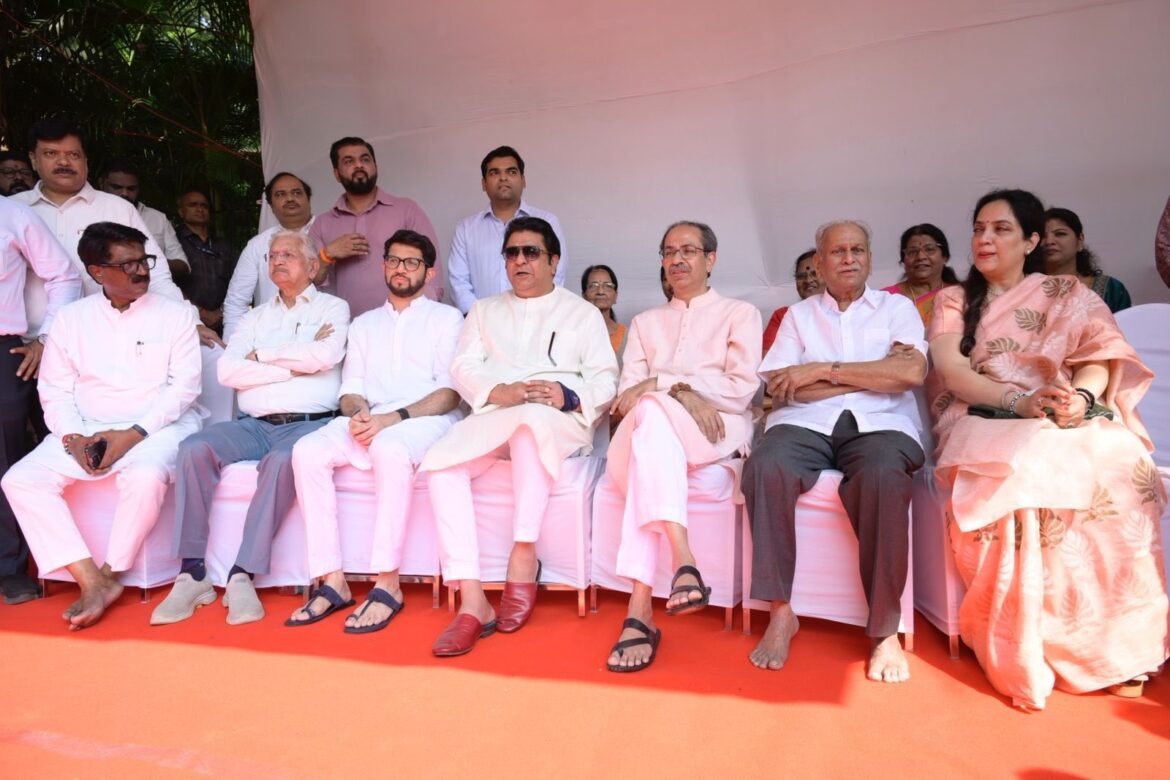 Greetings from Thackeray brothers to Balasaheb