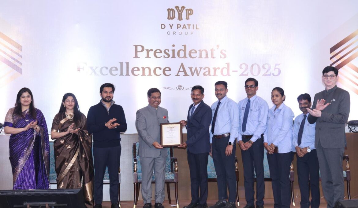 Employees honored by the Patil Group