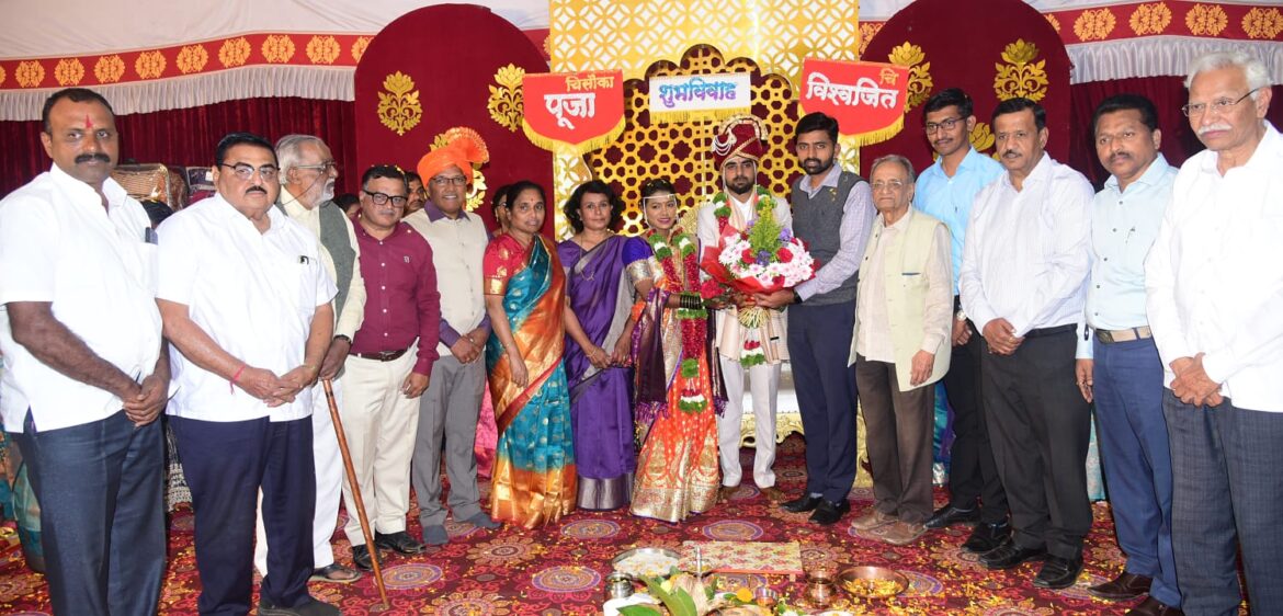 Pooja's wedding was celebrated grandly at Balasankul
