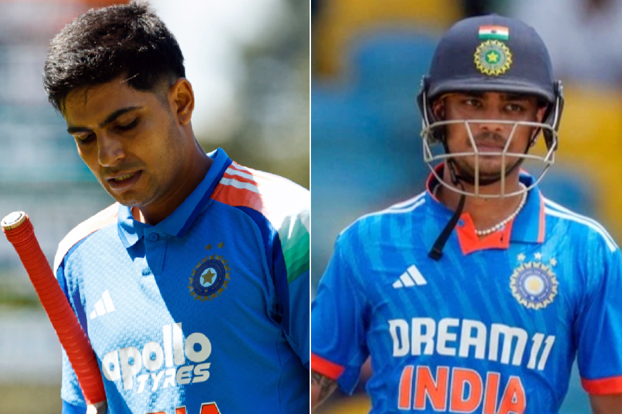 Ishan Kishan in Shubman Gill out