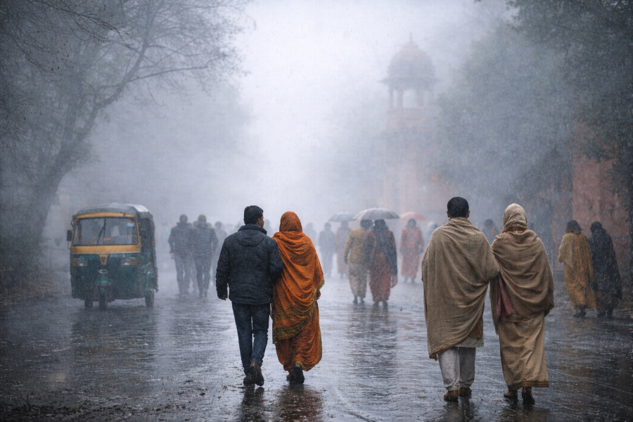 IMD has issued a warning of rain during the cold season