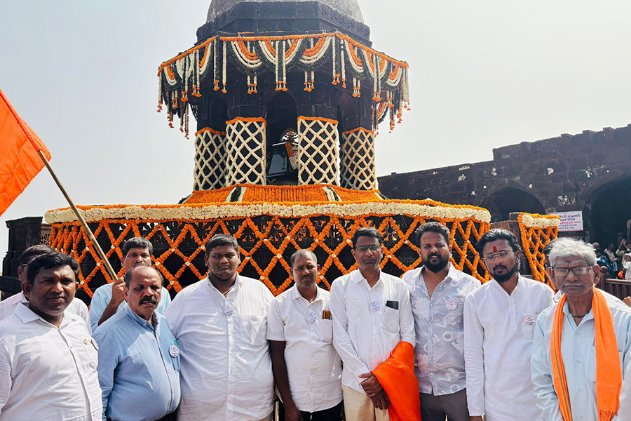 Marathi Sanman Yatra commenced from Raigad