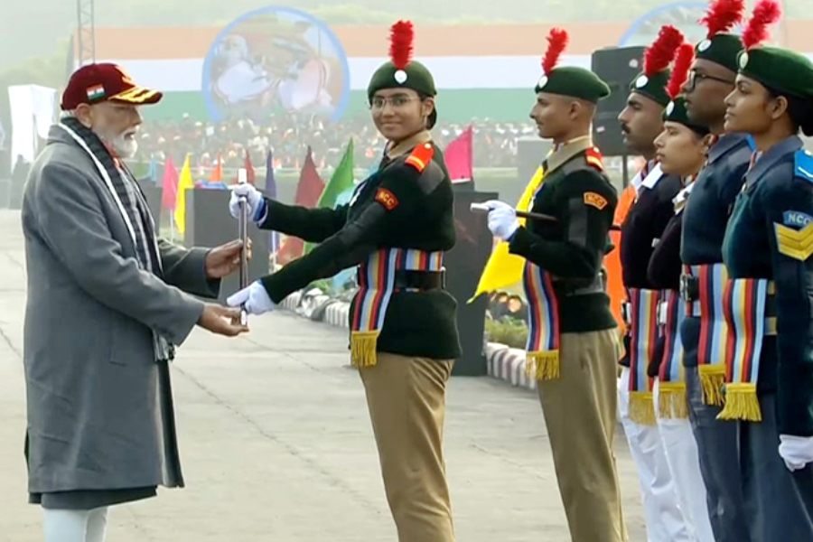 Tanu Bhan is the 'best cadet' in the country