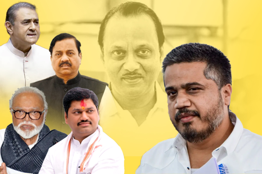 Four leaders were harassing Ajit Pawar