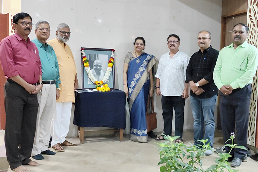 M S Patil is a critic who adopts a global perspective