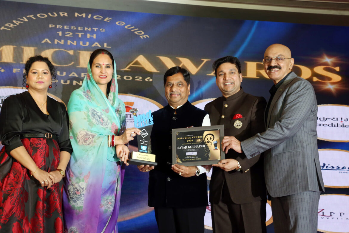 Sanjay Patil honoured with India Mice Lifetime Achievement Award