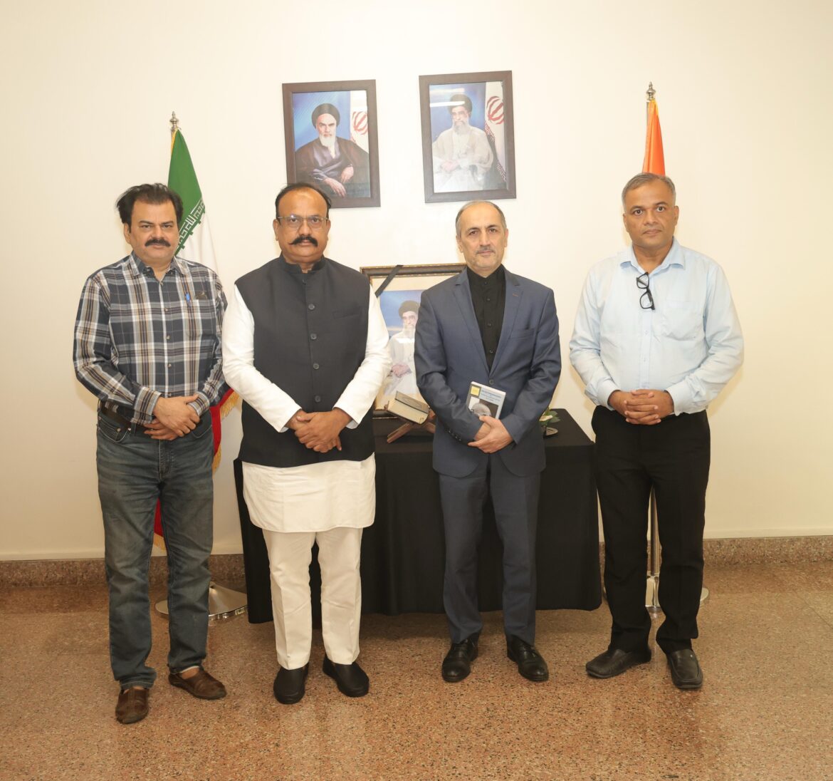 Sapkale Meets with Iran's Consul Motlagh