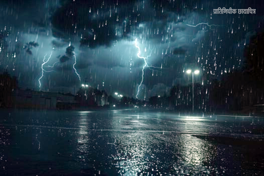 Possibility of stormy rainfall between March 30 and 31