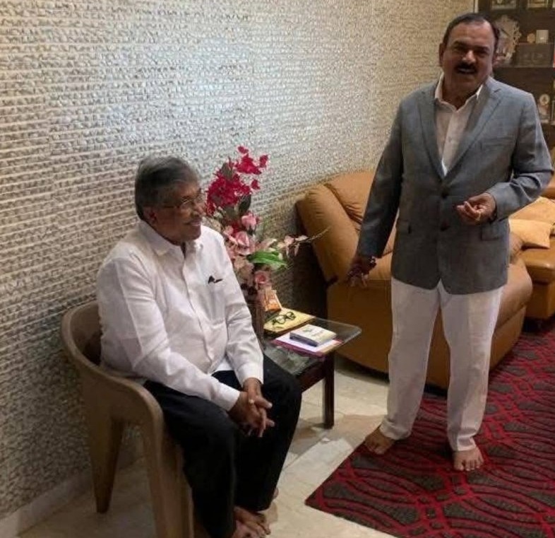 Chandrakant Patil underwent an Aghori ritual performed by Kharat