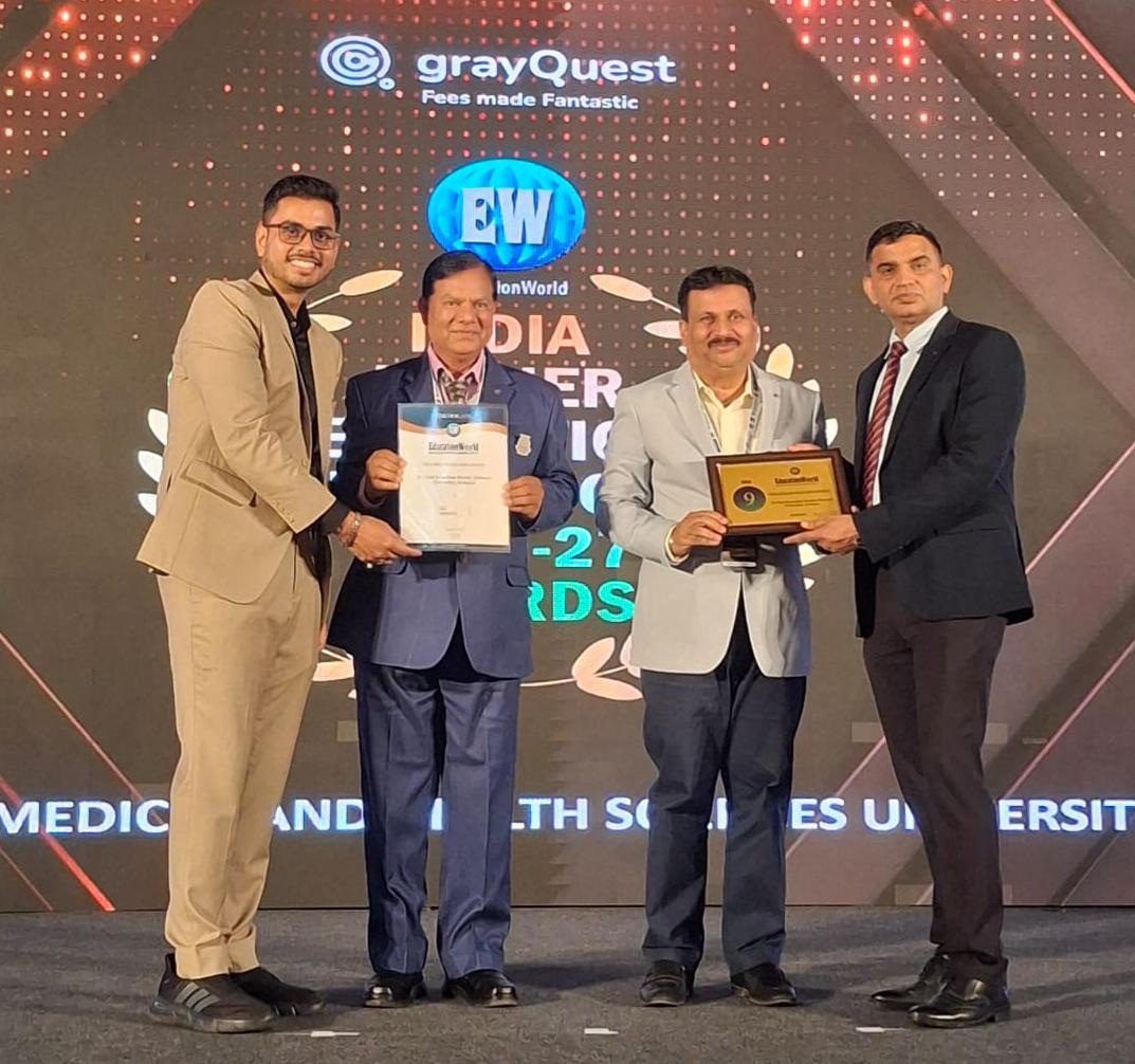 DY Patil Deemed-to-be University Ranks Ninth in the Country