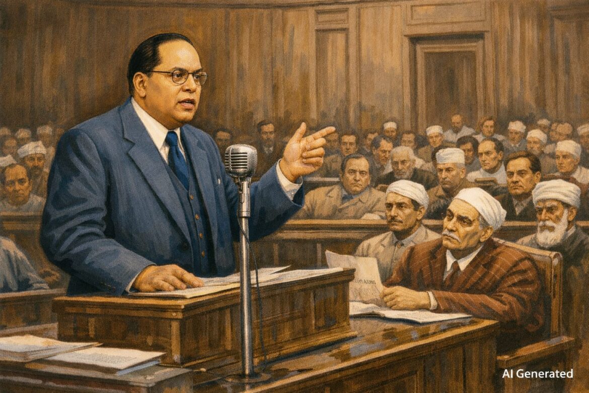Babasaheb's Constitution is the steel framework of a united India