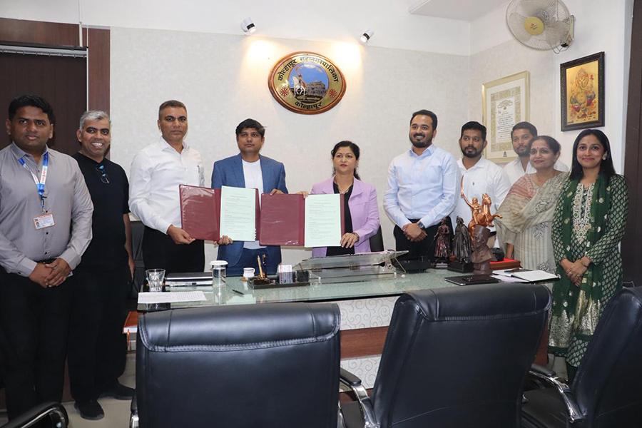 MoU between Kolhapur Municipal Corporation and IIT Mandi