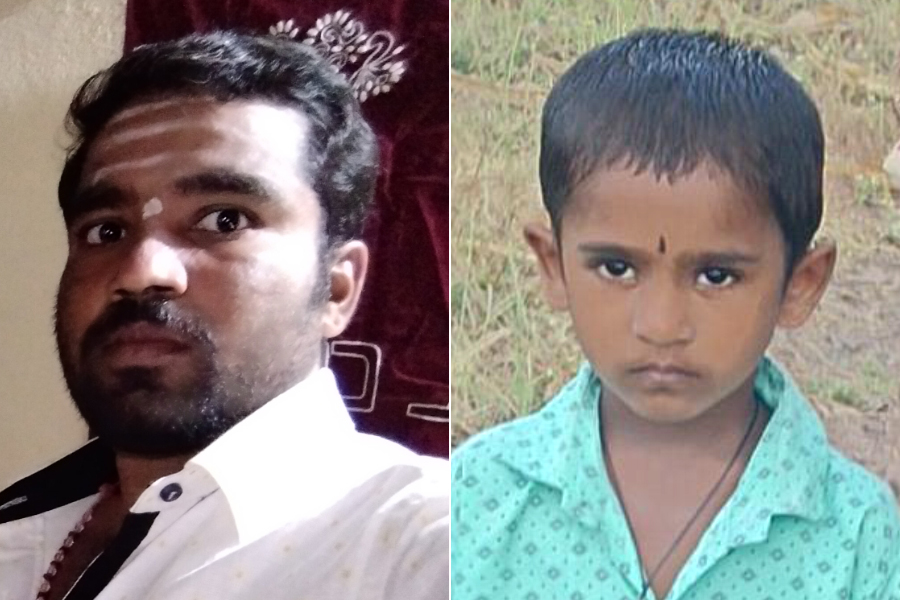 Fed up with people's taunts, a father took his son's life