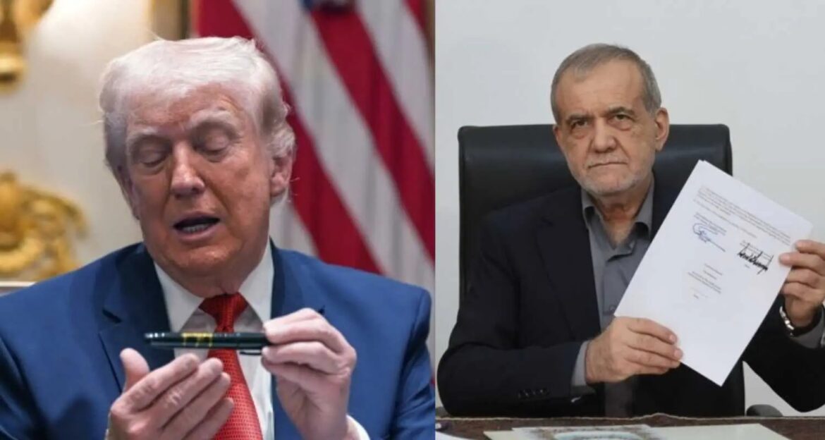 Signing of the US-Iran peace agreement