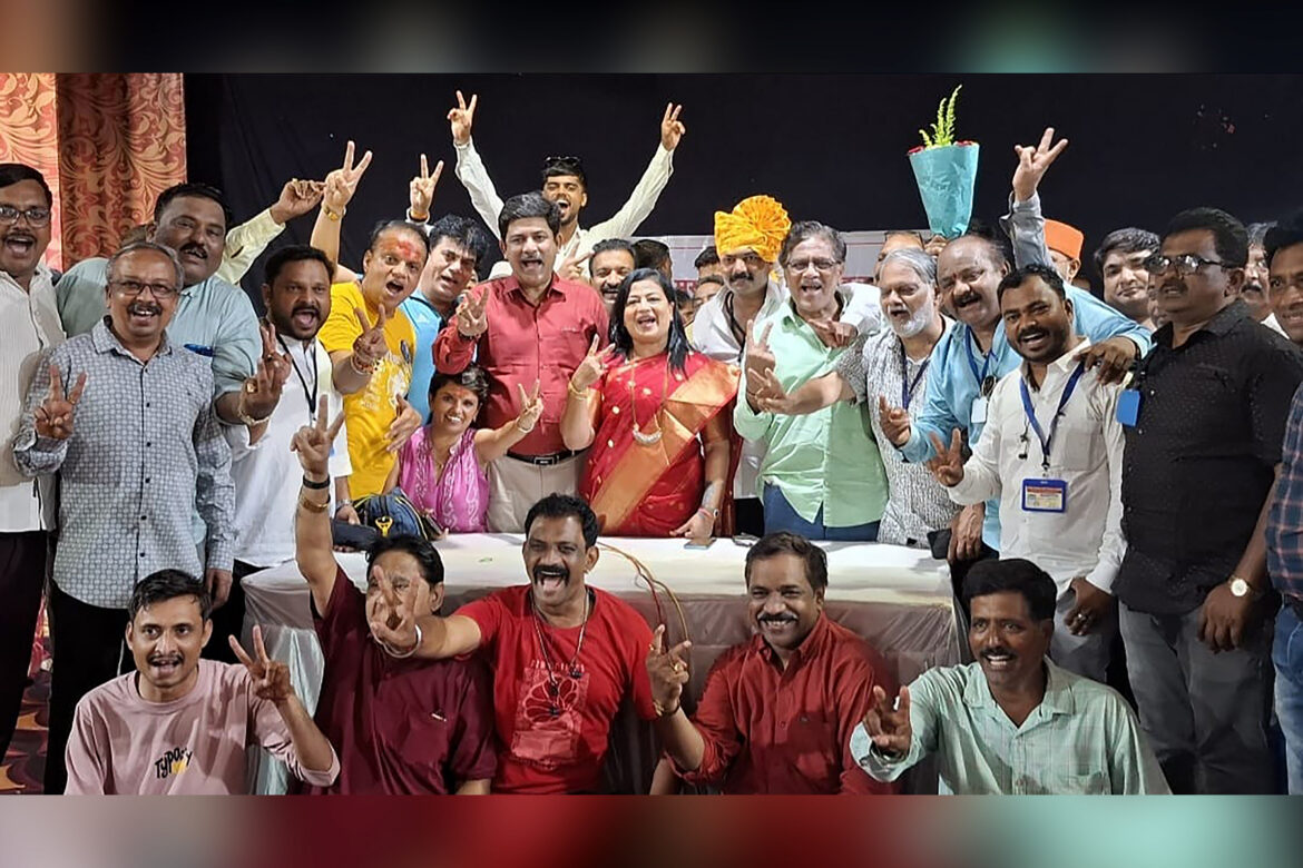 Rajebhosale panel wins the Film Corporation election