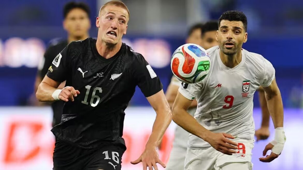 New Zealand vs. Iran match ends in a draw