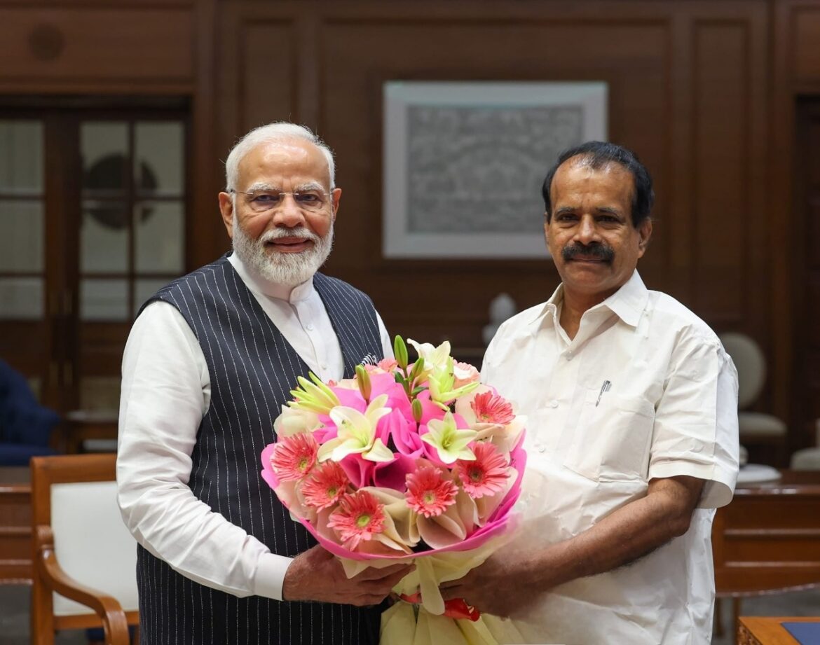 Resignation of a minister from the Modi government