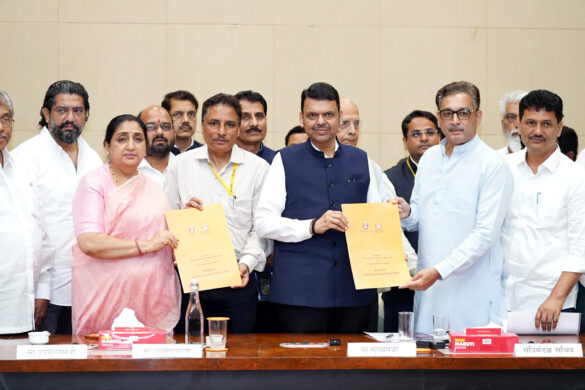Land handed over for the Kolhapur International Cricket Stadium