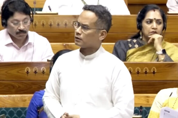 Gaurav Gogoi's criticism of the government