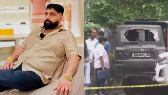 Encounter between police and gangsters in Gurgaon