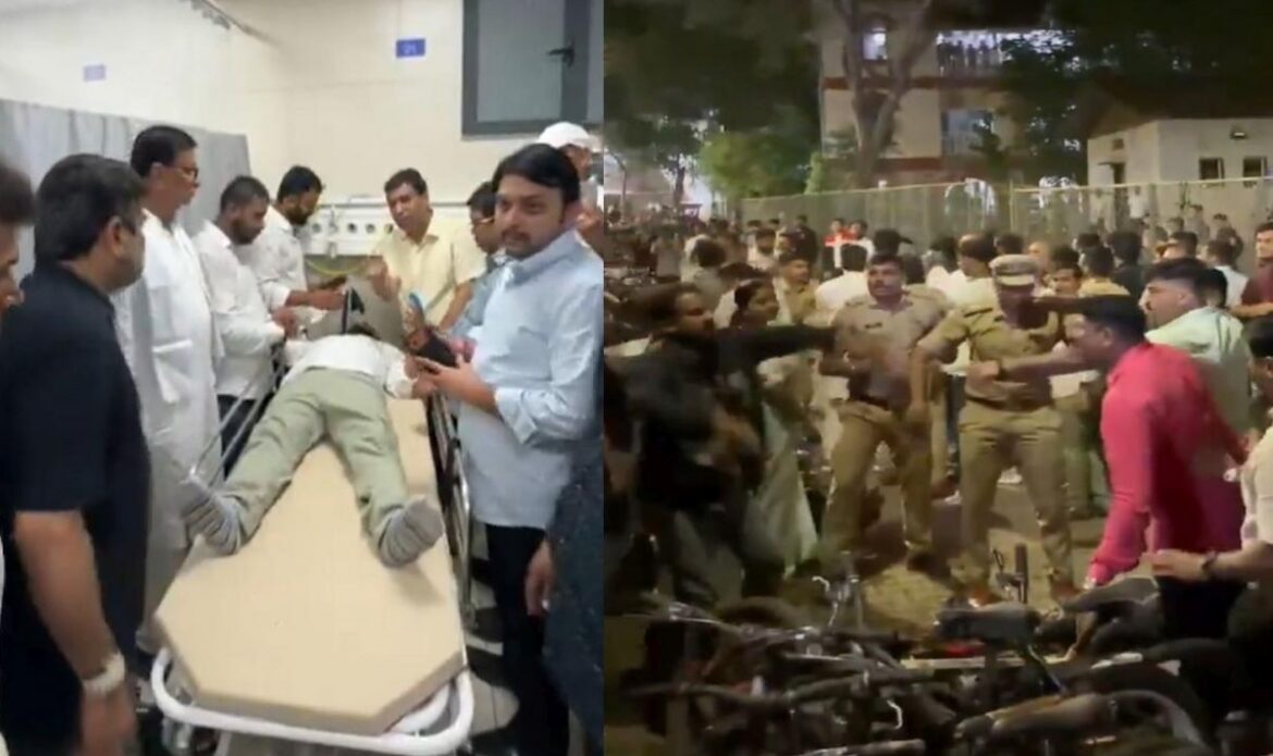 ABVP and NSUI activists clashed in Pune