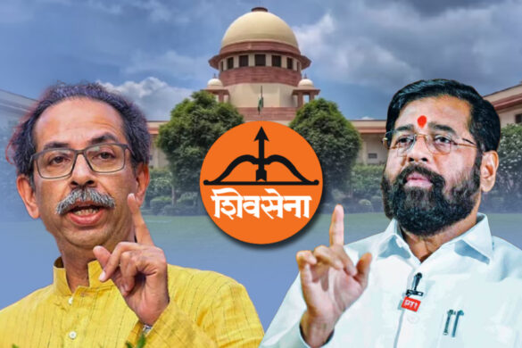 Arguments in court regarding the Shiv Sena party