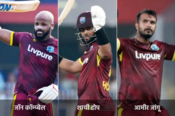 West Indies cross the 400-run mark against India